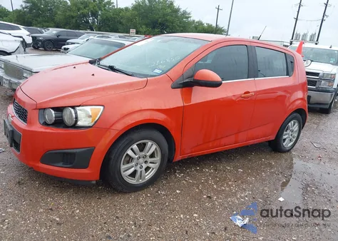 2013 Chevrolet Sonic Lt Auto from USA, damaged, VIN 1G1JC6SH6D4216850